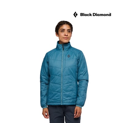 【Black Diamond】 Women's Solution 2.0 Jacket 女款保暖外套 PrimaLoft® 霧藍2